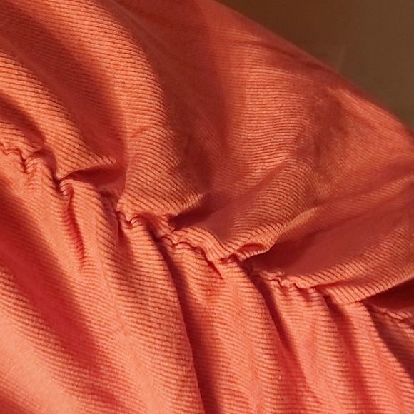 Coral pink,  Maternity tunic, Gap Xl, NWOT - Picture 5 of 6